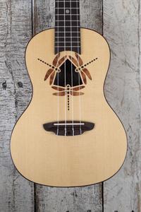 Luna UKE DFY SPR Dragonfly Concert Ukulele Solid Spruce Top with Gig Bag Outlet 2025 Newest