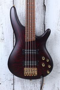 Ibanez SR305EDX 5 String Electric Bass Guitar Wine Red Frozen Matte Finish Outlet For You