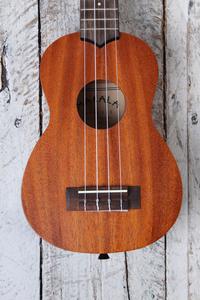 Kala Makala MK-S Pack Soprano Body Ukulele Satin Finish with Tuner and Gig Bag Popular Online