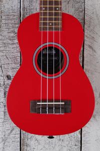 Kala Ukadelic Cherry Bomb Soprano Ukulele All Wood Uke UK-CHERRYBOMB w Tote Bag Pay With Paypal For Sale