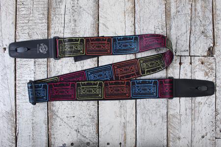 Lock It Straps Poly Plush Series 2 Inch Vivid Cassettes Strap Buy Cheap Popular