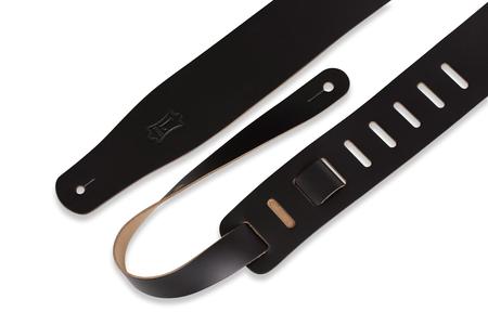 Levy's 2.5 Leather Guitar Strap - Black 2025 Unisex