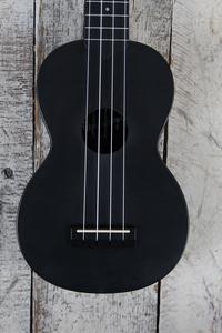 Kala Soprano Waterman Ukulele Matte Black with Tote Bag Cheap Pice Top Quality