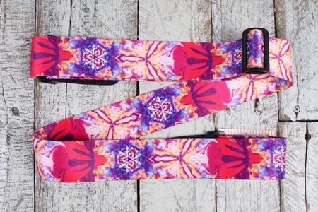 Henry Heller 2" Artist Series Sublimation Strap - Pink Kaleidoscope Design Discount Best Store To Get