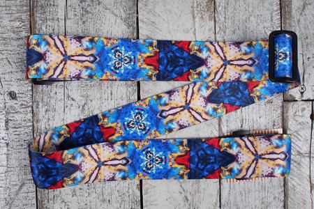 Henry Heller 2" Artist Series Sublimation Strap - Kaleidoscope Design Pre Order For Sale