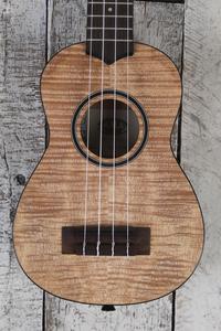 Kala Exotic Mahogany Soprano Ukulele All Mahogany Natural Satin Finish KA-SEM Outlet Recommend