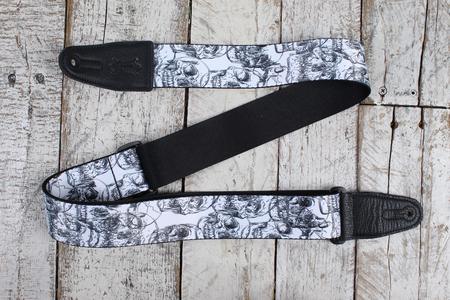 Levy's MPD2-048 2 Inch Polyester Guitar Strap With Skulls Design Shop For Cheap Online