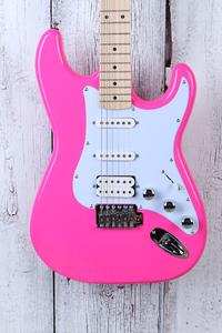 Kramer Original Collection Focus VT-211S HSS Electric Guitar Hot Pink Finish Clearance For Nice
