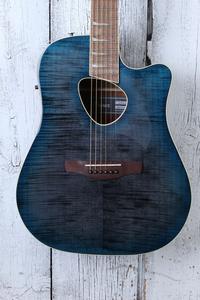 Ibanez Altstar ALT30FM Acoustic Electric Guitar Flame Maple Blue Doom Burst Cheap Pirce
