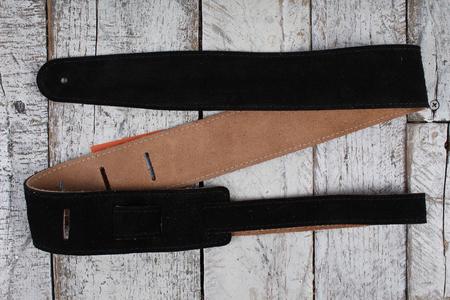 Henry Heller 2 Inch Black Capri Suede Guitar Strap with Nubuck Backing Buy Cheap Tumblr
