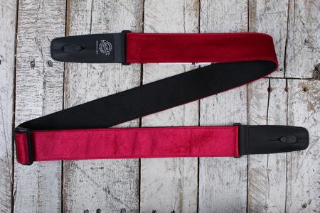 Lock-It Straps 2” Crushed Velvet Series - Red Discount Best