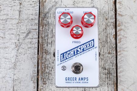 Greer Amps Lightspeed Organic Overdrive America Electric Guitar Effects Pedal Cheap Outlet Store
