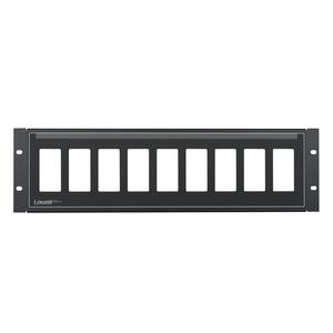 Lowell D9P-ID-3 Panel for Decorator Devices in Black Best Place