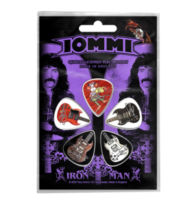 TONY IOMMI - 'Iron Man' Guitar Pick Set Limited Edition Sale Online