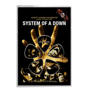 SYSTEM OF A DOWN - 'Hand' Guitar Pick Set 2025 New