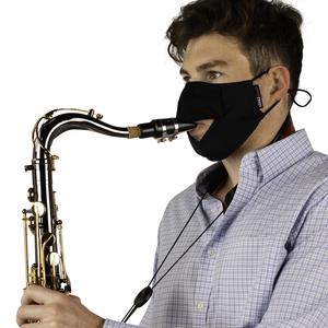 Gator GBOM-XSMALLBK Extra Small-Size Wind Instrument Double-Layer Face Mask Cheap Pice