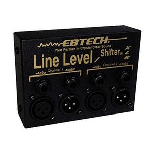 Ebtech LLS-2-XLR Line Level Shifter Outlet Lowest Pice