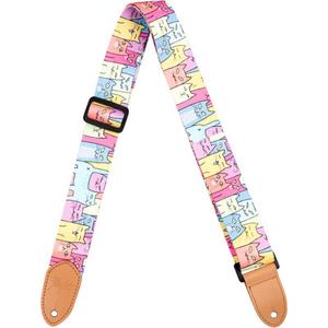Flight S35 Kitty Polyester Ukulele Strap Cheap Brand New Unisex