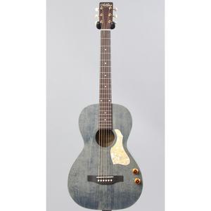 Art & Lutherie Roadhouse Parlor Acoustic/Electric Guitar with Q-Discrete Pickup & Gig Bag-Denim Blue Discount Best Pices