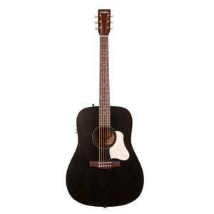 Art & Lutherie Americana Dreadnought Acoustic/Electric Guitar-Faded Black with Presys II Pickup Footlocker Finishline Sale Online