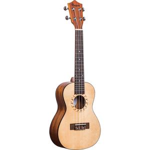 Amahi UK225C Penguin Classic Spruce Concert Ukulele with Gig Bag Finishline For Sale