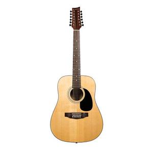 Beaver Creek BCTV05 12-String Dreadnought Acoustic Guitar with Gig Bag-Natural Clearance Explore