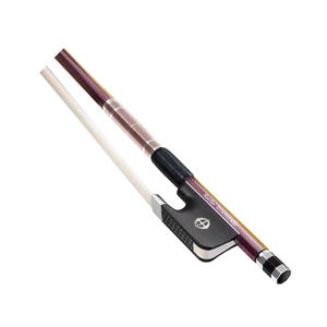 CodaBow DSB4ROR Chroma Diamond SX Viola Bow, Ruby Amber Prismatic with Ruby Winding Visit