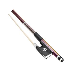 CodaBow DSA4ROR Chroma Diamond SX Violin Bow, Ruby Amber Prismatic with Ruby Winding Latest Collections