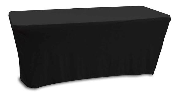 Odyssey Scrim Werks Black 6-Feet Banquet Table Slip Screen Sale 100% Guaranteed