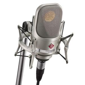 Neumann TLM 107 Studio Set Multi-Pattern Condenser Microphone with Shockmount Nickel Sale Geniue Stockist