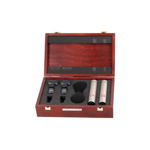 Neumann SKM 183 NI Stereo Set includes Two Each: KM183, SG21BK, WNS100 in One Woodbox Nickel Online Online Original