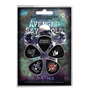 AVENGED SEVENFOLD - 'The Stage' Guitar Pick Set Buy Cheap Low Cost