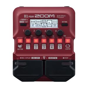 Zoom B1-Four Bass Multi-Effects Processor Official Site For Sale