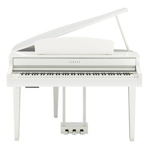 Yamaha Clavinova CLP-765GP-PWH Grand Design Digital Piano-Polished White with Bench Amazon For Sale