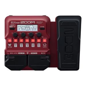 Zoom B1X-Four Bass Multi-Effects Processor with Expression Pedal 2025 Cheap Online