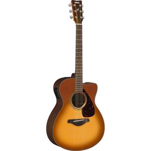 Yamaha FSX800C-SDB Folk Acoustic/Electric Guitar-Sand Burst Buy Cheap 2025