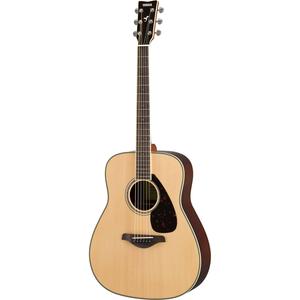 Yamaha FG830 Folk Acoustic Guitar-Natural Browse