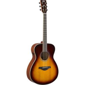 Yamaha FSTA-BS Transacoustic Concert Acoustic/Electric Guitar-Brown Sunburst How Much