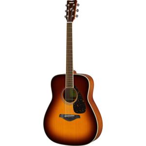 Yamaha FG820-BS FG Series Folk Acoustic Guitar-Brown Sunburst Manchester