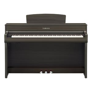 Yamaha Clavinova CLP-745DW Digital Piano-Dark Walnut with Bench Sast For Sale