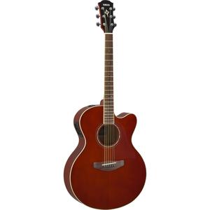 Yamaha CPX600-RTB Acoustic/Electric Guitar-Root Beer Discount In China