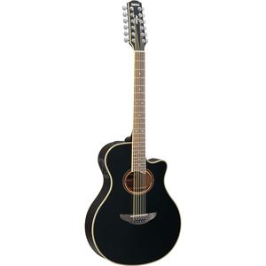 Yamaha APX700II-12 BL 12-String Acoustic/Electric Guitar-Black Outlet Free Shipping Authentic