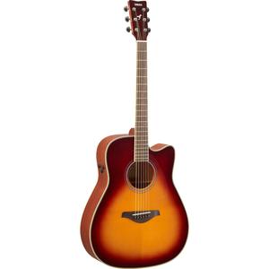 Yamaha FGCTA-BS TransAcoustic Acoustic/Electric Guitar-Brown Sunburst Sale Affordable