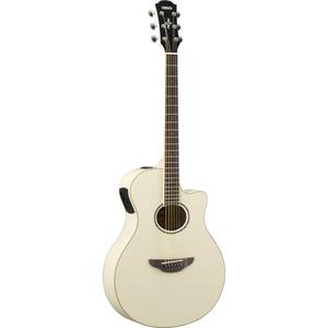Yamaha APX600-VW Acoustic/Electric Guitar-Vintage White Sale Cheapest Pice