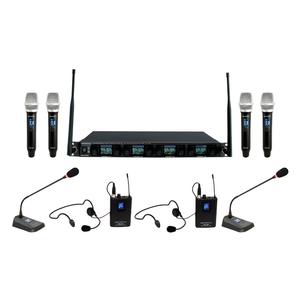 Vocopro UDX-WORSHIP 8-User Digital PLL Combo Wireless Mic System with Handheld, Headset, and Podium Mics Outlet 2025 Unisex