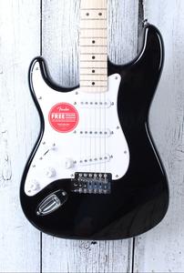 Squier Sonic Stratocaster Left Handed Electric Guitar Black Finish Lefty Strat Cheap Pice Buy Discount