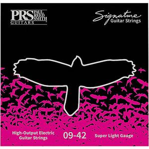 PRS Signature Strings Ultra Light Electric Guitar Strings - .009 - .042 With Mastercard
