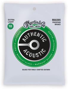 Martin MA530S Authentic Acoustic Marquis Silked Phosphor Bronze Guitar Strings Cheap Sale Discounts