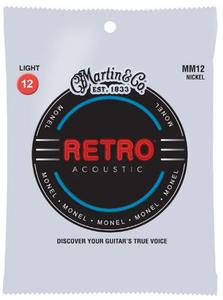 Martin MM12 Retro Monel Nickel Acoustic Guitar Strings - Light Get To Buy