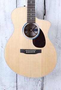 Martin Road Series SC-13E Acoustic Electric Guitar Natural Gloss with Gig Bag Sale Finishline